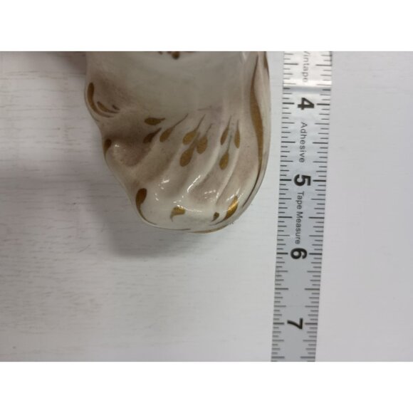 Vintage Capodemonte Ceramic 3D Floral Design Candelabra Triple Candle Holder - Picture 8 of 8